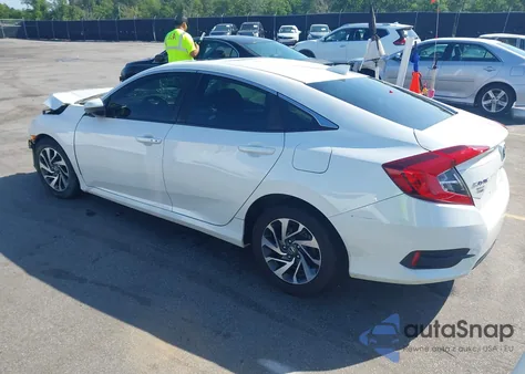 2017 Honda Civic Ex from USA, damaged, VIN 19XFC2F73HE207437